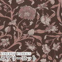 LIBERTYリバティプリント 国産エアリーコット生地<Columbia Road>(コロンビアロード)【ワインレッド地】36301109-J23D