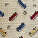 【エントリーでP10倍】フォルクスワーゲンバス ゴブラン生地<Original Freestyle>(オリジナルフリースタイル)B&B FABRICS Volkswagen 1530-1012-655