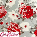 Cath Kidston キャスキッドソン 生地 コットンファブリック＜Rose Bloom Multi＞(ローズブルームマルチ)ROSE-BLOOM-MULTI