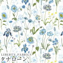 LIBERTY FABRICS リバティプリント イタリア製タナローン生地<Meadow Muse>(メドゥ・ミューズ)【ブルー系】《2025SS RETOLD 150TH ANNIVERSARY COLLECTION》3635141-25BU