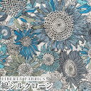 【エントリーでP10倍】LIBERTYリバティプリント 国産綿シルクローン生地(エターナル)<Small Susanna>(スモールスザンナ)3638158-ECS