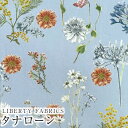 LIBERTYリバティプリント イタリア製タナローン生地<Polka Floral>(ポルカ・フローラル)【ラベンダー地】363J4216-24DU《2024AW Native Flowers》