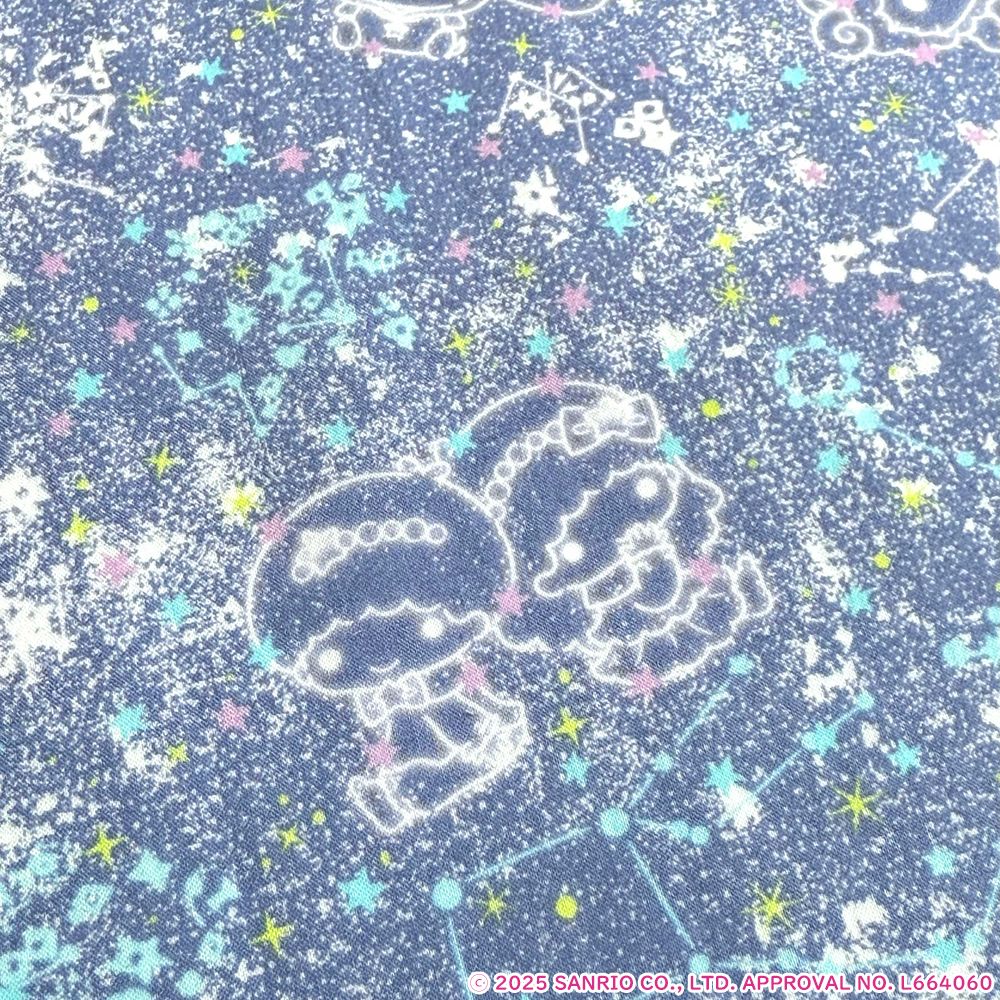 リトルツインスターズ×リバティファブリックス LIBERTY FABRICS リバティプリント 国産タナローン生地＜Constellation Sky＞(コンステレーション・スカイ)【パープル】DC35399-J25A 3