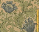 moda fabrics(モダ ファブリックス)William Morris ウィリアムモリス シーチング生地＜Anemone＞(アネモネ)＜TURTLE DOVE(タートルダブ)＞8217-22