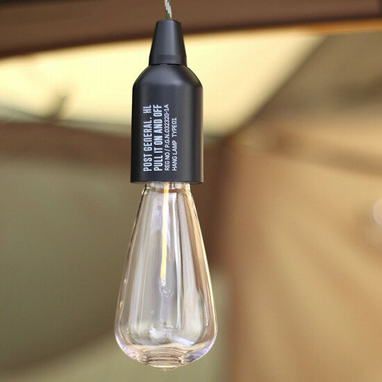 ハングランプ タイプワン ポストジェネラル サンドベージュ ブラック ホワイト クレエ POST GENERAL LED LEDライト LED照明 ライト 照明 ランプ 電池式 生活防水仕様　IPX4　ガレージ クローゼット ロッカー キッズルーム キャンプ おしゃれ通販格安セール情報　楽天　通販
