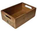 【DULTON】ダルトン アンティーク風 ウッデン ストッカー ボックス ナチュラル CH14-H500NT WOODEN STOCKER BOX NATURAL