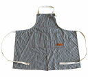 MW ワークエプロン ヒッコリーストライプ DULTON ダルトン G619-828HS WORK APRON HICKORY STRIPE 園芸用 前掛け ソムリエエプロン キャンプ アウトドア ガーデニング キッチン 厨房 男性 女性 ミディアム 丈