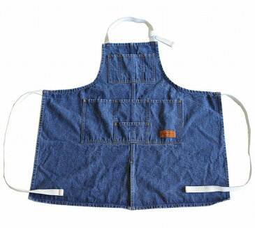 MW ワークエプロン　ウォッシュド デニム DULTON ダルトン G619-828WDM WORK APRON WASHED DEINM 園芸用 前掛け ソムリエエプロン キャンプ アウトドア ガーデニング キッチン 厨房 男性 女性 ミディアム 丈