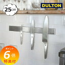 【特典付き】 ステンレス マグネティック ツールホルダー 25cm ダルトン ネジ付き シルバー DULTON G655-750-25 ステンレス マグネティック ツールホルダー 25cm 磁石 工具 包丁 ナイフホルダー キッチン ガレージ 壁面収納 シンプル