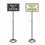 ԥʡ   ץ     ǥץ쥤 ƥ OPEN-CLOSED SIGN STAND /DULTON ȥ G965-1245NB SPINNER SIGN STAND OPEN-CLOSED ̳ Ź ɸ 