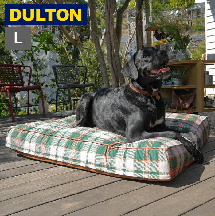 ペットベッド 犬 L ダルトン DULTON ( ダルトン ペット ベッド ペット用 スクエア型 大型犬 猫 チェック オシャレ 室内 ペット用品 Lサイズ 犬...