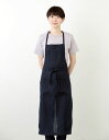 fog linen work フォグリネンワーク リネンフルエプロン ネイビー 104 fog フォグ エプロン かわいい シンプル ナチュラル 前掛け リネン【送料無料】