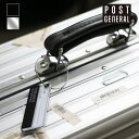 アルミナムトラベルラゲッジタグ ポストジェネラル POSTGENERAL ブラック/クールグレー ネームタグ トラベルタグ タグ 紛失防止 目印荷物タグ メンズ...