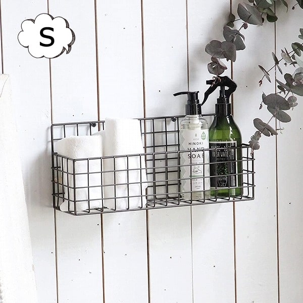 ジョセフアイアン ショートワイヤーバスケット 幅33cm DTFF2431 ジョセフ アンティークスタイル