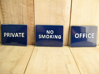 スタジオエム(スタジオM) アズールドアプレート ドアプレート トイレ/オフィス/禁煙/プライベー 【ポイント10倍】