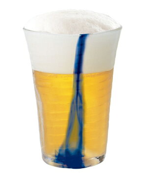 1,000円OFFクーポン配布中 泡立ちぐらす 山　ビヤーグラス　藍流し 350ml 日本製 ガラス ビアグラス グラス ビール ビールグラス ペア セット 贈り物 プレゼント ブライダルギフト