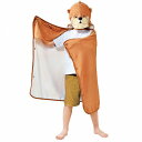 バスタオル フード付き アニマル 動物 子供 子供用 マイクロファイバー 吸水 速乾 巻きタオル ラップタオル ポンチョタオル おしゃれ かわいい お風呂上がり...