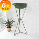 【特典付き】 エバーグリーン・ベイスン アンティーク風 スタンドポット タップボウル コベントガーデン COVENT GARDEN VI-47 ガーデニング雑貨 【送料無料 ポイント10倍】