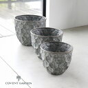 アグラ・アイアンポット 3点セット アンティーク風 コベントガーデン COVENT GARDEN フラワーポット 花 鉢 観葉植物 ガーデン雑貨 ナチュラルガー...