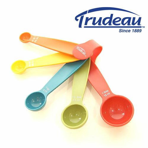 メジャーリングスプーン5pcsセット 【Trudeau /トゥルーデュー】 計量カップ メジャージャグ 計量スプーン キッチン雑貨【ポイント10倍】