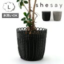 洗える プラントバスケット L 収納にも使えて水洗いできる( shesay 志成 108159 天然素材風 丈夫 アンティーク風 かご バスケット カゴ おしゃ...