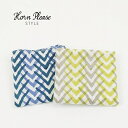 990【商品入替SALE】ハンカチ ダブル ヘリンボーン Horn Please 志成販売 303795 コットン 綿 100% 総柄 ハンカチーフ はんかち ...