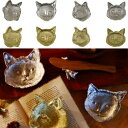 トレー トレイ アルミキャットトレイ フェイス シルバー ゴールド 猫 ねこ ネコ cat キャット ゴールド キッチン雑貨 トレー お盆 トレー おぼん トレ...