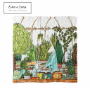 リーノエリーナ Lino e Lina ハンカチ フロレゾン ラパン Gardening NP013 リネンハンカチ レディース 女性 兎 うさぎ ウサギ ラビ...