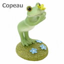 コポー ちょうちょとカエル 蝶 ちょうちょ ダイカイ Copeau 74173 雑貨 置き物 置物 オブジェ ガーデン雑貨 インテリア雑貨 小物 マスコット ミニチュア かえる カエル フロッグ frog