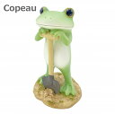 コポー ガーデン ちょっと休憩 カエル ダイカイ Copeau 74182 雑貨 置き物 置物 オブジェ ガーデン雑貨 インテリア雑貨 小物 マスコット ミニチュア かえる カエル フロッグ frog