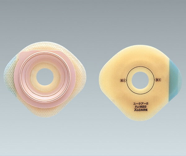ユーケアー2・Fu 16647 32mmφ ストーマ有効径27～44mm フリーカット 適応ストーマ袋L 1箱5枚入 アルケア【返品不可】