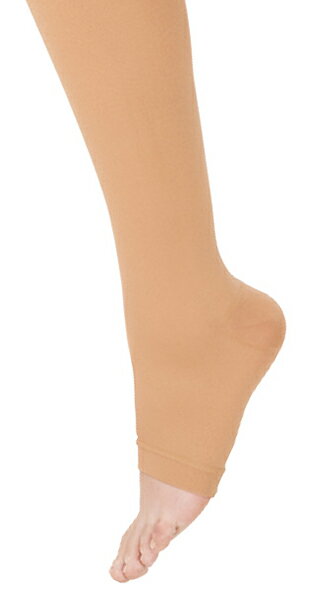 アンシルク 2 ハイソックス つま先なし ライトブラウン LL 20271 1足 アルケア【弾性ストッキング】【着圧】【医療用】【返品不可】