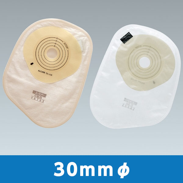 ユーケアー C 16803 30mmφ ストーマ有効径24～29mm 脱臭フィルター付き 1函30枚入 非課税 アルケア【返品不可】