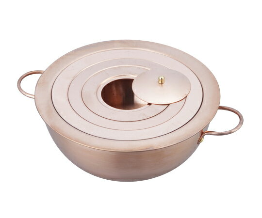 湯煎器（銅製ウオーターバス） φ150mm 1台【返品不可】