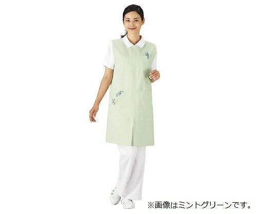 ミドル丈予防衣 LL ミントグリーン 884943 1枚【返品不可】