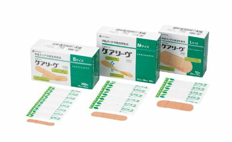 ケアリーヴ Lサイズ 粘着部30x72mm パッド部22x29mm 絆創膏 ばんそうこう 1箱50枚入 ニチバン【返品不可】