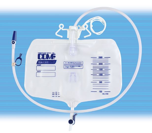 コンファ閉鎖式採尿バッグ(スタンダードタイプ) 2500ml 10枚/箱 800025016 エフスリィー【返品不可】