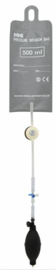 （MMIディスポ加圧バッグ 500mL用 502-003-75 村中医療器）