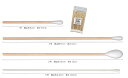 ハクジウ綿棒 1号 100本入x20袋 綿φ5cm 長さ7.5cm 木軸・片面 15160 白十字【返品不可】