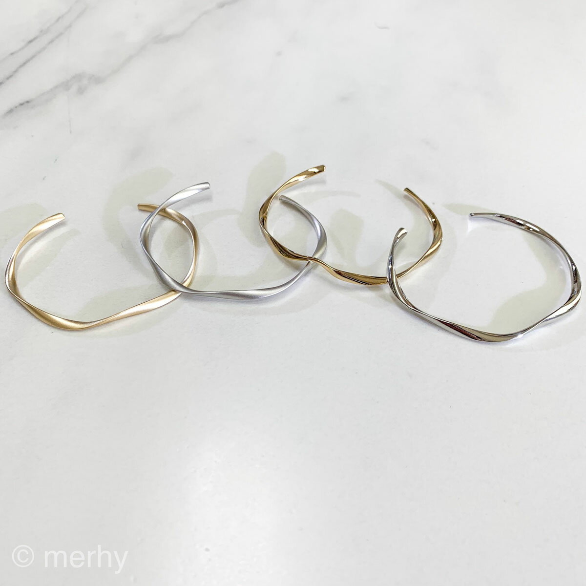 bangle ME14 シンプル 華奢 バングル ブレスレット 女性 大人 アクセ アクセサリー ギフト トレンド オシャレ カジュアル キレイめ かわいい 人...