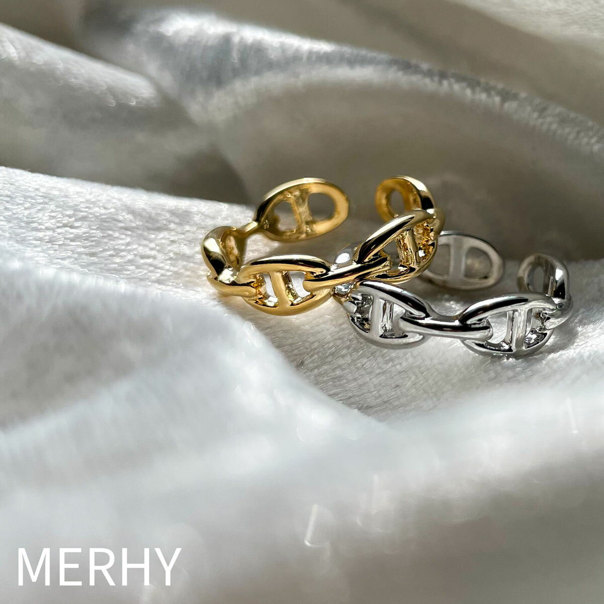 ring ME144 インスタで人気 シンプル 華奢 指輪 リング 合金 女性 大人 アクセサリー ギフト トレンド オシャレ カジュアル キレイめ かわいい 人気 ゴールド シルバー ランキング メルウィー merhy 韓国アクセ プチプラ フリーサイズ サイズ調整可 20代 30代 40代 50代のサムネイル