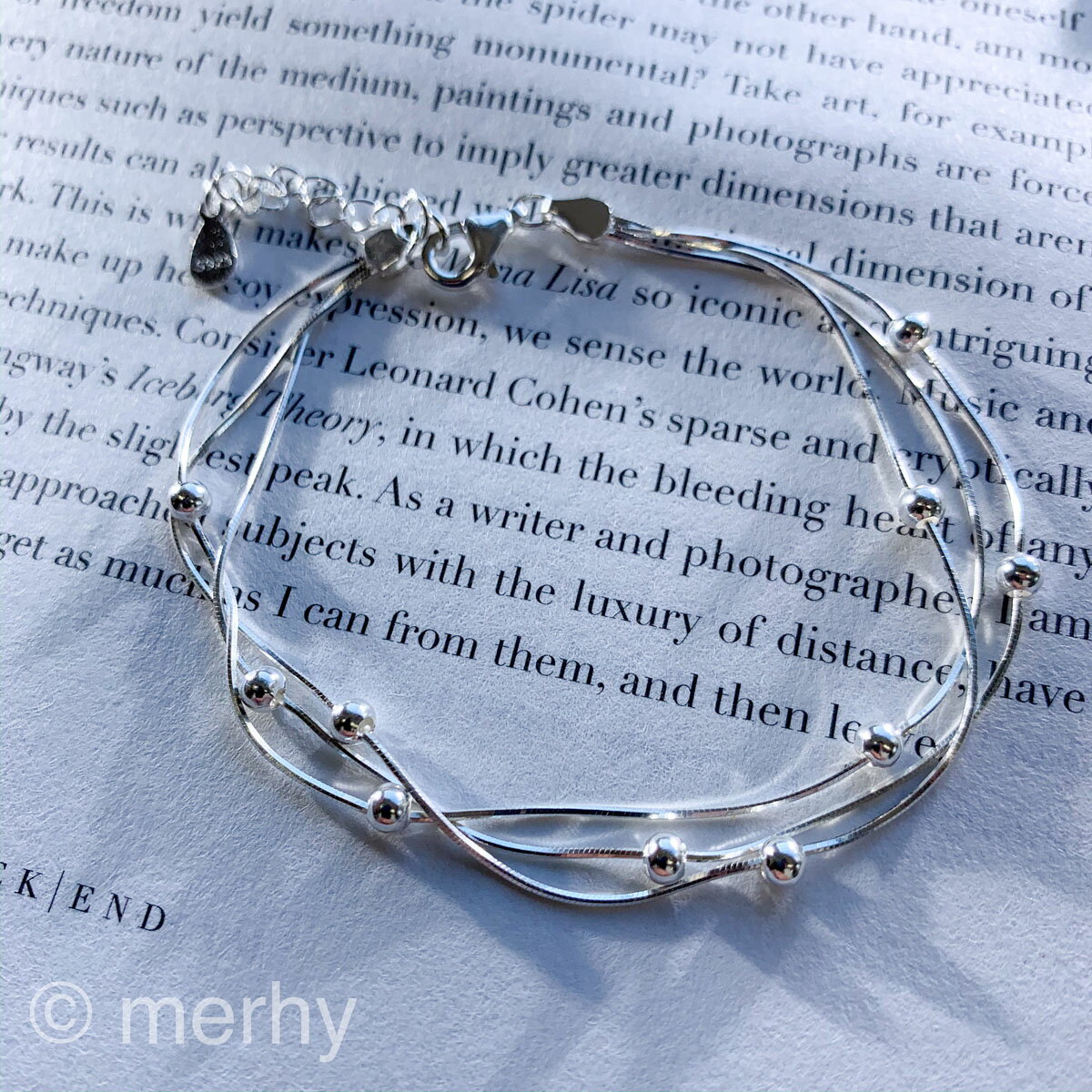 bracelet ME10 Silver925 シルバー925 インスタで人気 シンプル ブレスレット チェーン 女性 大人 アク..