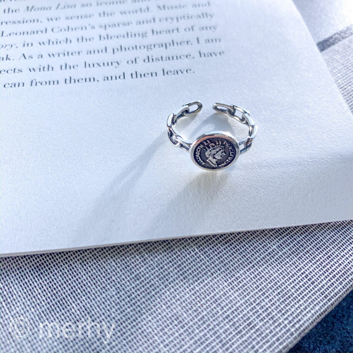 Pinky ring ME81 Silver925 シルバー925 ピンキーリング インスタで人気 シンプル 華奢 指輪 リング レディース アクセ トレンド オシャレ カジュアル キレイめ かわいい 人気 ランキング メルウィー merhy 韓国アクセ フリーサイズ サイズ調整可 20代 30代 40代 50代 金アレのサムネイル