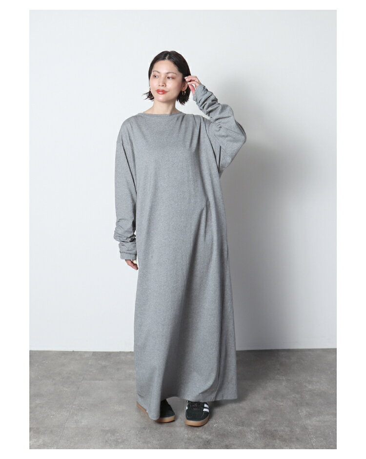 【クーポン利用で3,495円】袖シャーリングマキシワンピ ※1月9日20:00～1月16日1:59までクーポン利用で50%OFF※ 3