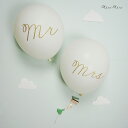 ウエディングカード Mr & Mrs バルーンウエディングカード グリーティングカード merimeri メリメリ 輸入雑貨