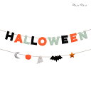 【ハロウィン】ハロウイン ハロイン フェルト ガーランド 装飾 飾り付け ハロウィンパーティ merimeri メリメリ Halloween Felt Garland