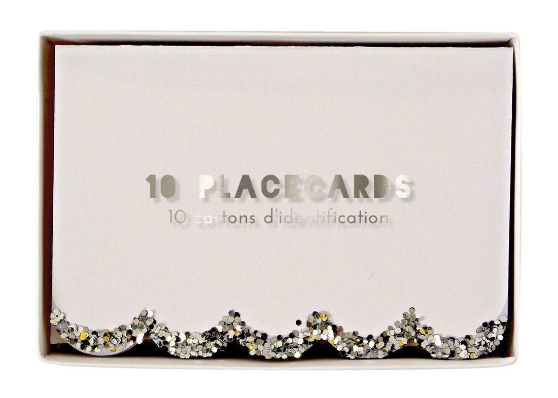 �ڥ��ꥹ�ޥ��ۡ� Silver Glitter place cards ����С�����å����ץ쥤�������ɡ����ʻ�����ꥫ���ɡ��ѡ��ƥ����å������ꥹ�ޥ��ѡ��ƥ������ꥹ�ޥ����٥�ȡ����٥�ȥ��å����ơ��֥�ޥʡ����ơ��֥륳���ǥ��ͥ��� xmas �ۡ���ѡ��ƥ� ���ꥹ�ޥ����å�
