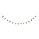 Meri Meri メリメリ SILVER KNITTED BUNTING