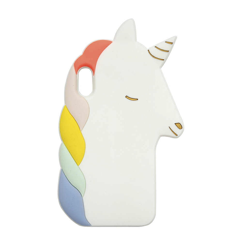 Meri Meri メリメリ Unicorn Soft Silicone iPhone Case (XR)