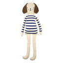 Meri Meri メリメリ Russell ドッグ 動物クッション 動物ぬいぐるみ Meri Meri メリメリのかわいいい犬のイラストが立体化されたオーガニックコットン パーティーデコレーション(3)